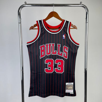 NBA Chicago Bulls 1995/96 #33 Scottie Pippen  classic Jersey
