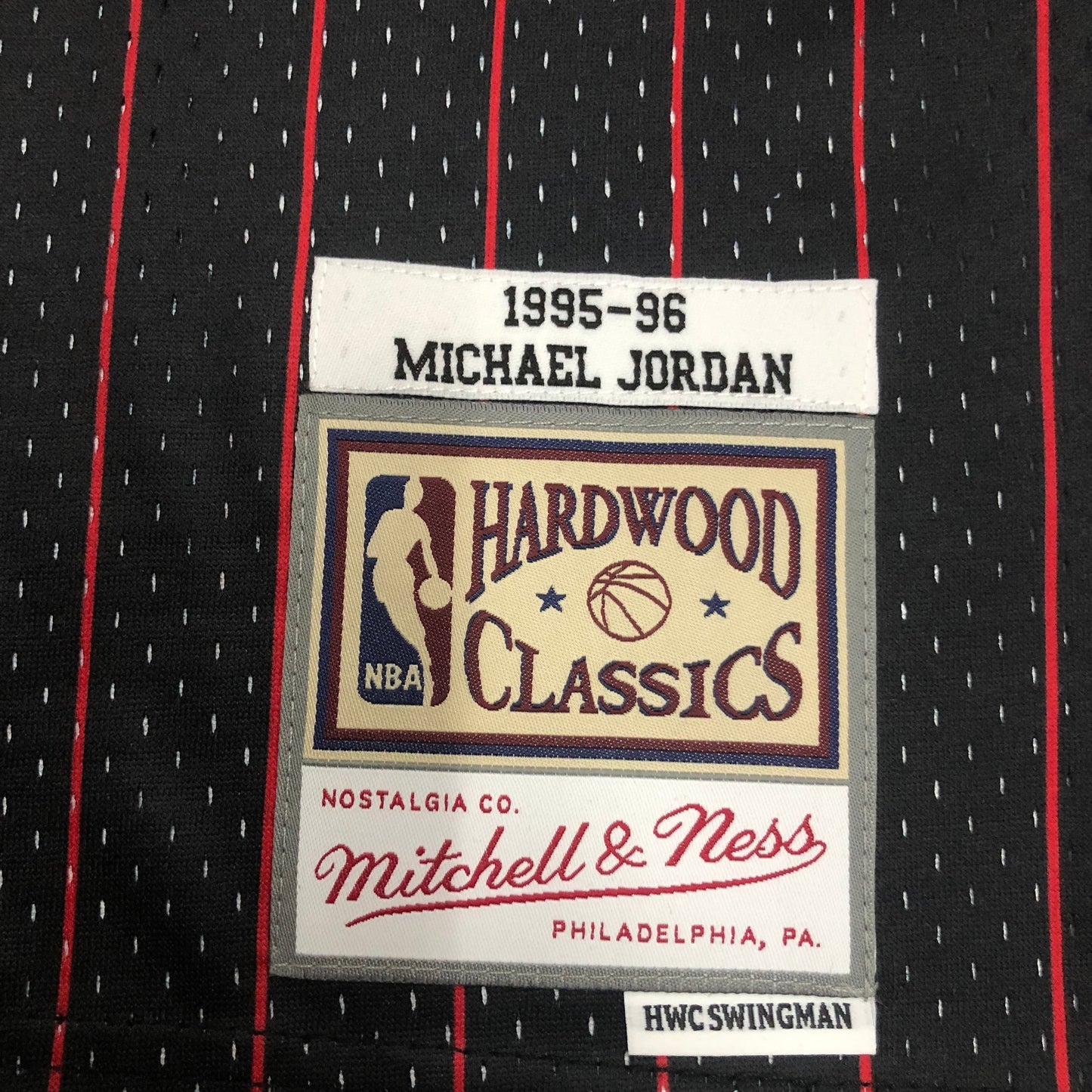 NBA Chicago Bulls 1995/96 #23 Michael Jordan classic Jersey