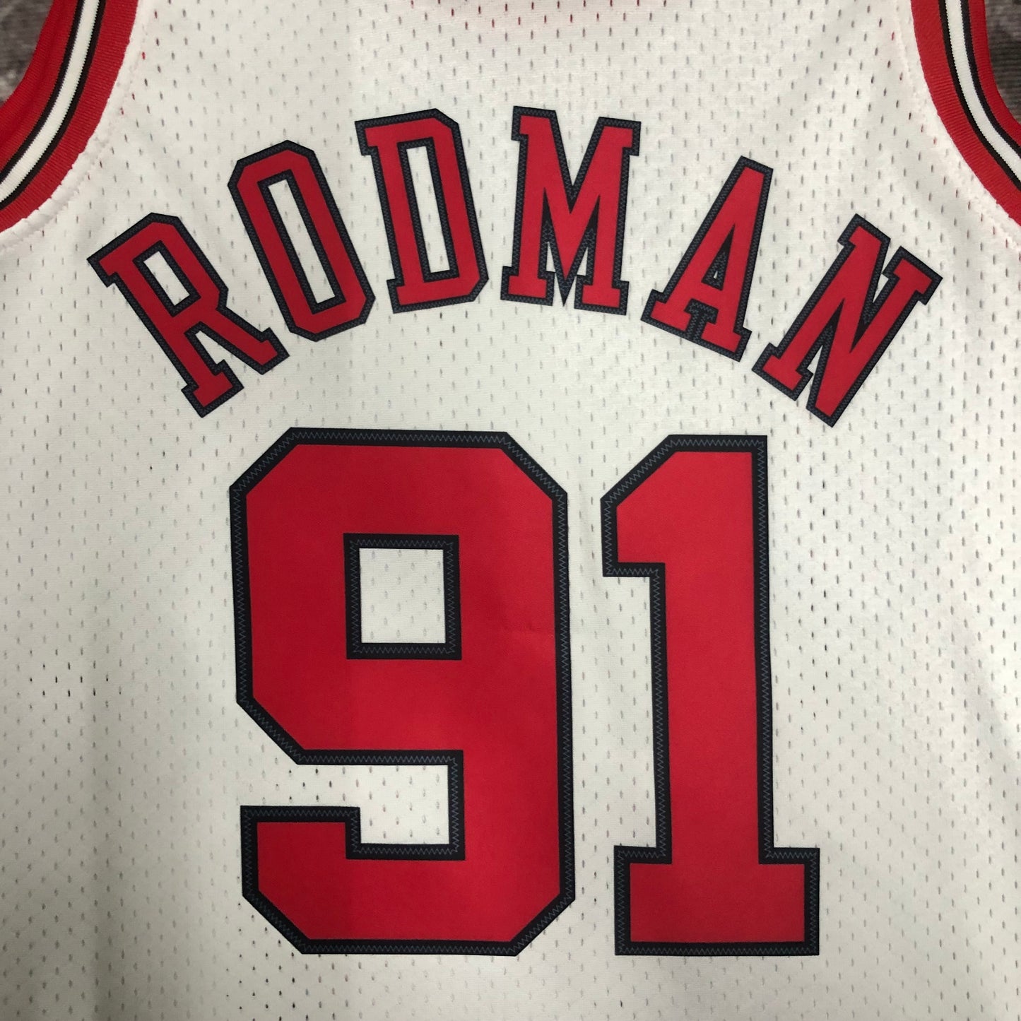 NBA Chicago Bulls 1997/98 #91 Dennis Rodman classic Jersey