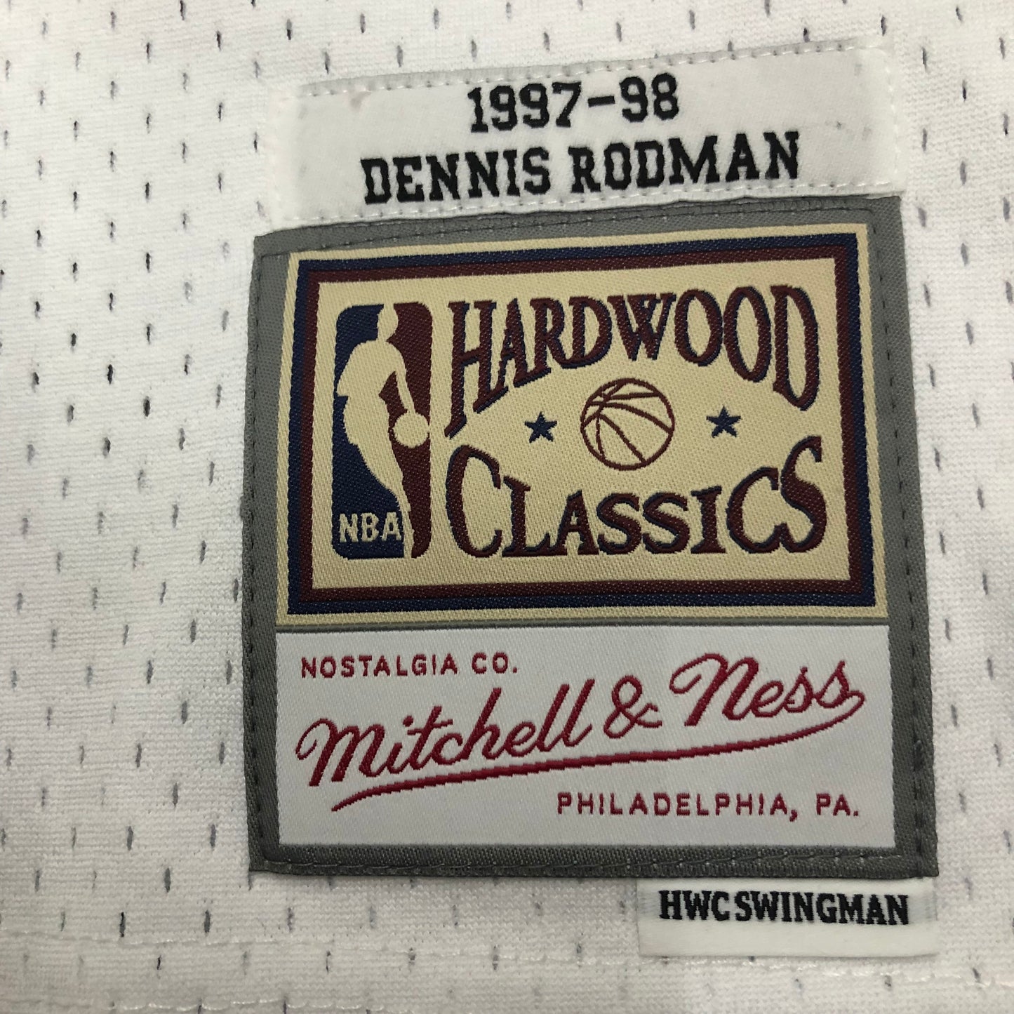 NBA Chicago Bulls 1997/98 #91 Dennis Rodman classic Jersey