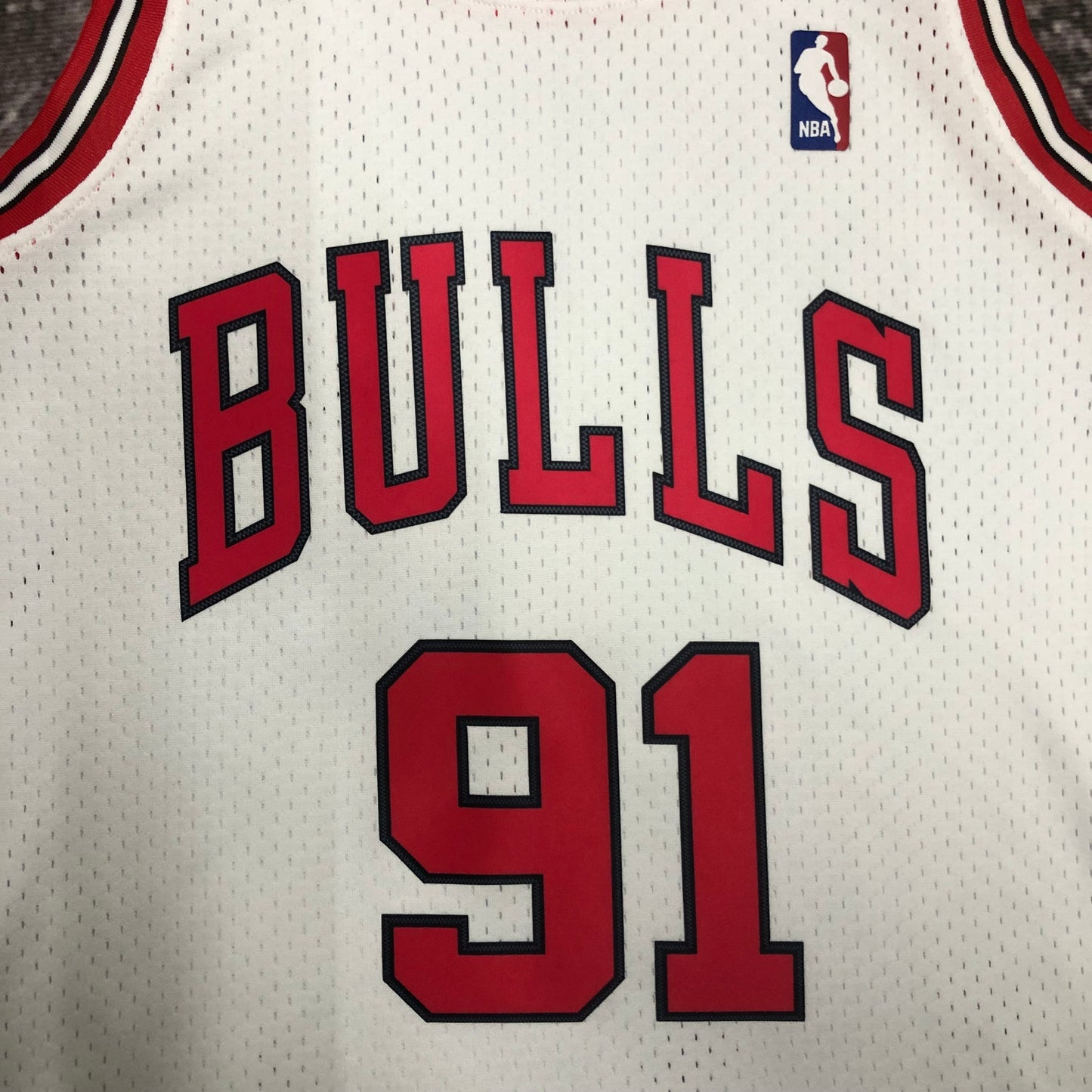 NBA Chicago Bulls 1997/98 #91 Dennis Rodman classic Jersey