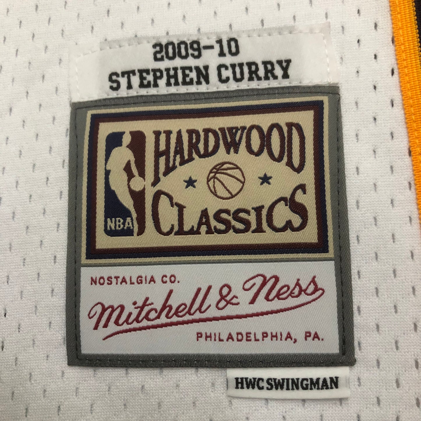 NBA Golden State Warriors 2009/10 #30 Stephen Curry classic Jersey