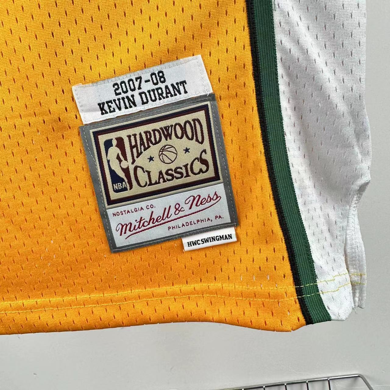 NBA Seattle SuperSonics 2007/08 #35 Kevin Durant classic Jersey