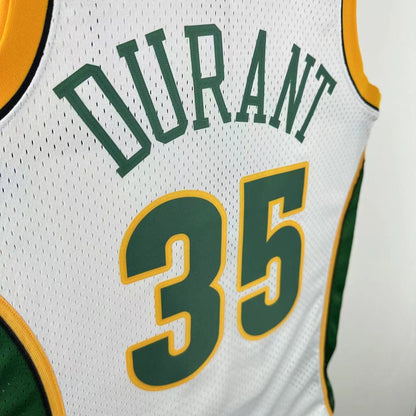 NBA Seattle SuperSonics 2007/08 #35 Kevin Durant classic Jersey