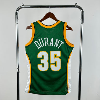 NBA Seattle SuperSonics 2007/08 #35 Kevin Durant classic Jersey