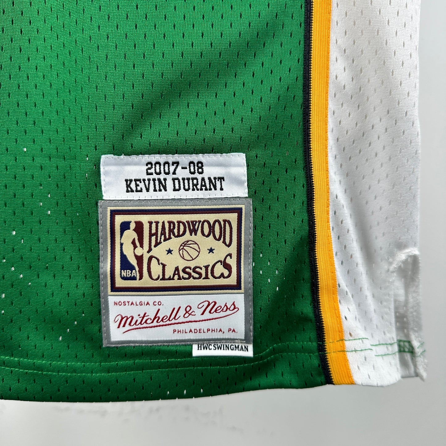 NBA Seattle SuperSonics 2007/08 #35 Kevin Durant classic Jersey