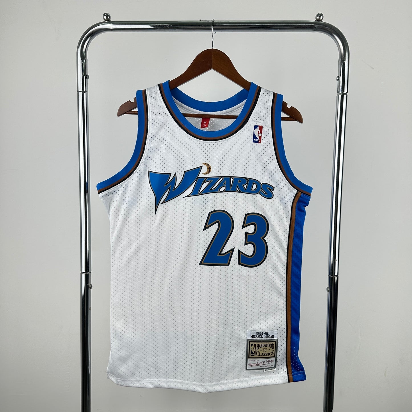 Washington Wizards #23 Michael Jordan classic Jersey.