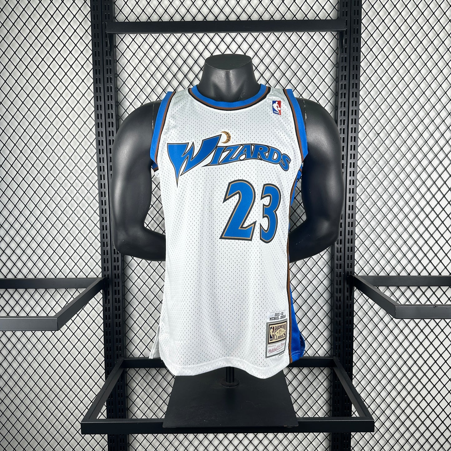 Washington Wizards #23 Michael Jordan classic Jersey.