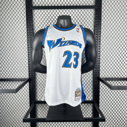 Washington Wizards #23 Michael Jordan classic Jersey.