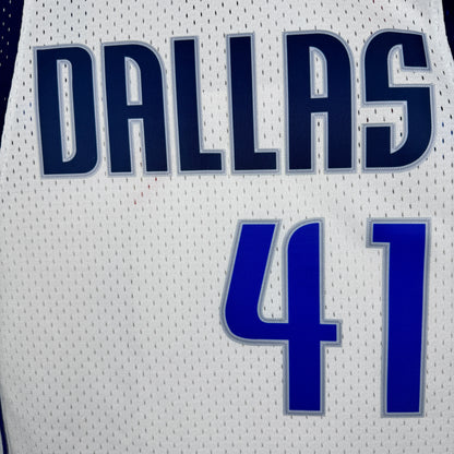 NBA Dallas Mavericks 2010/11 #41 Dirk Nowitzki classic Jersey