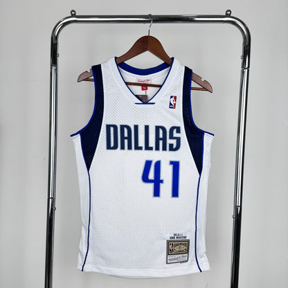NBA Dallas Mavericks 2010/11 #41 Dirk Nowitzki classic Jersey