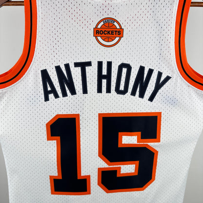 NBA Denver Nuggets 2006/07 #15 Carmelo Anthony classic Jersey