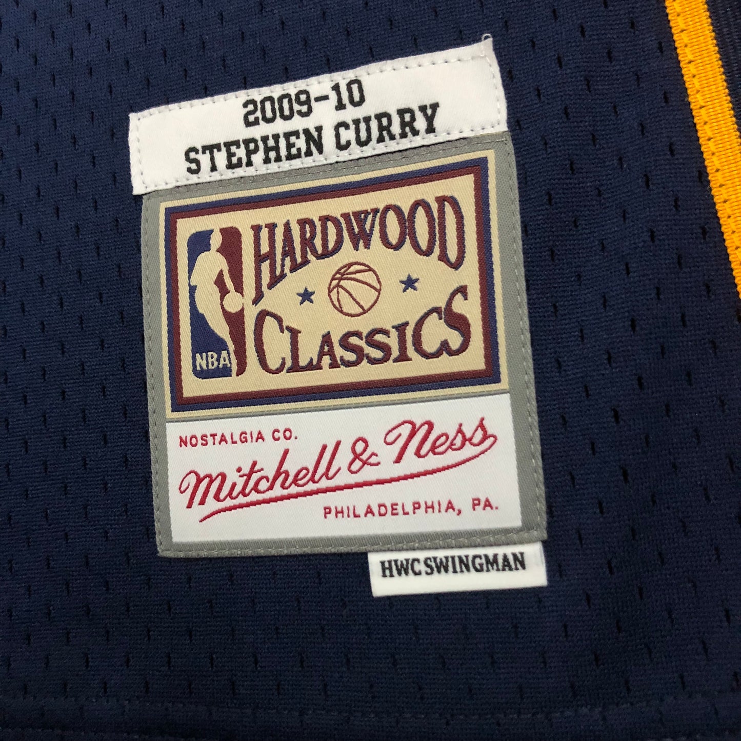 NBA Golden State Warriors 2009/10 #30. Stephen Curry classic Jersey