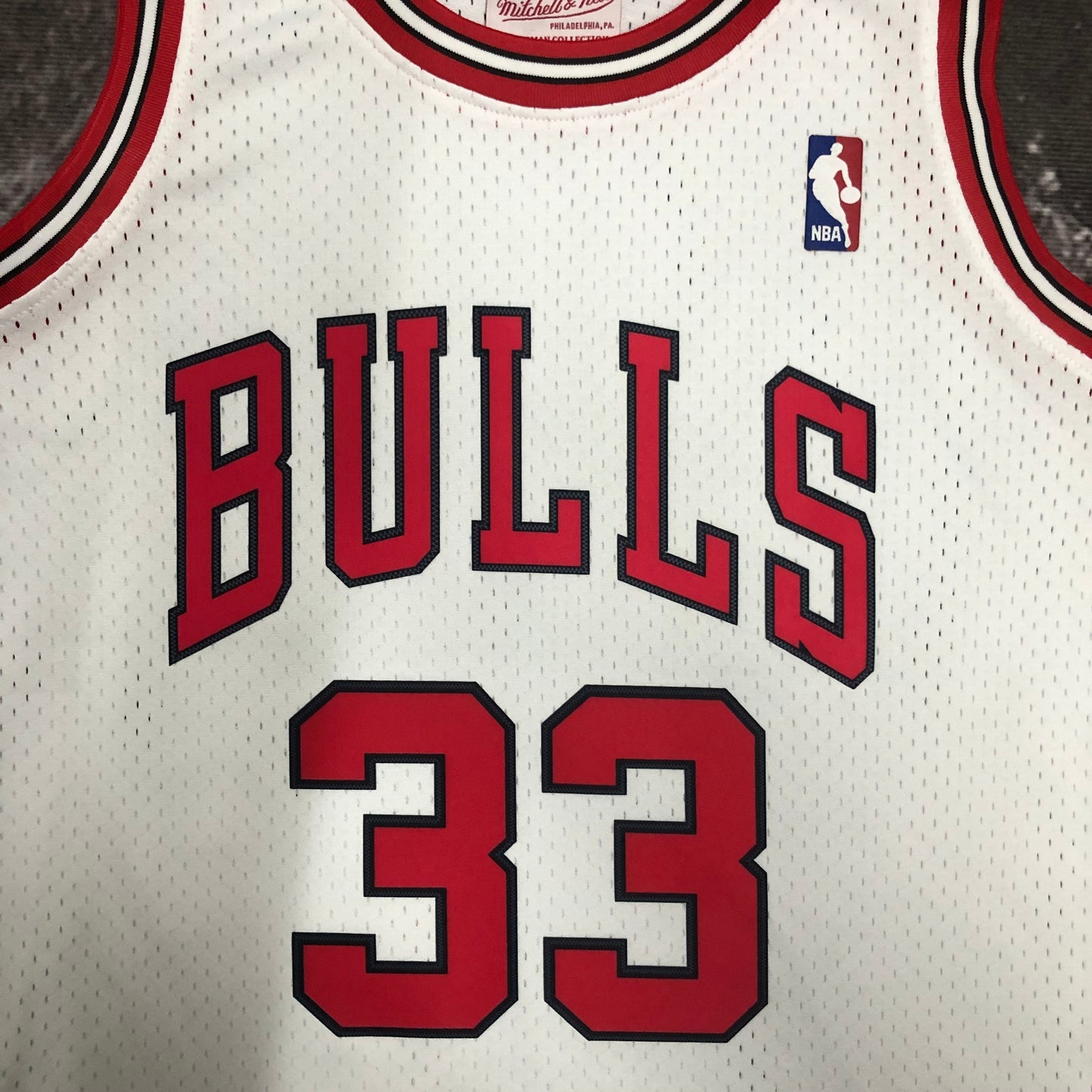 NBA Chicago Bulls 1997/98 #33 Scottie Pippen  classic Jersey
