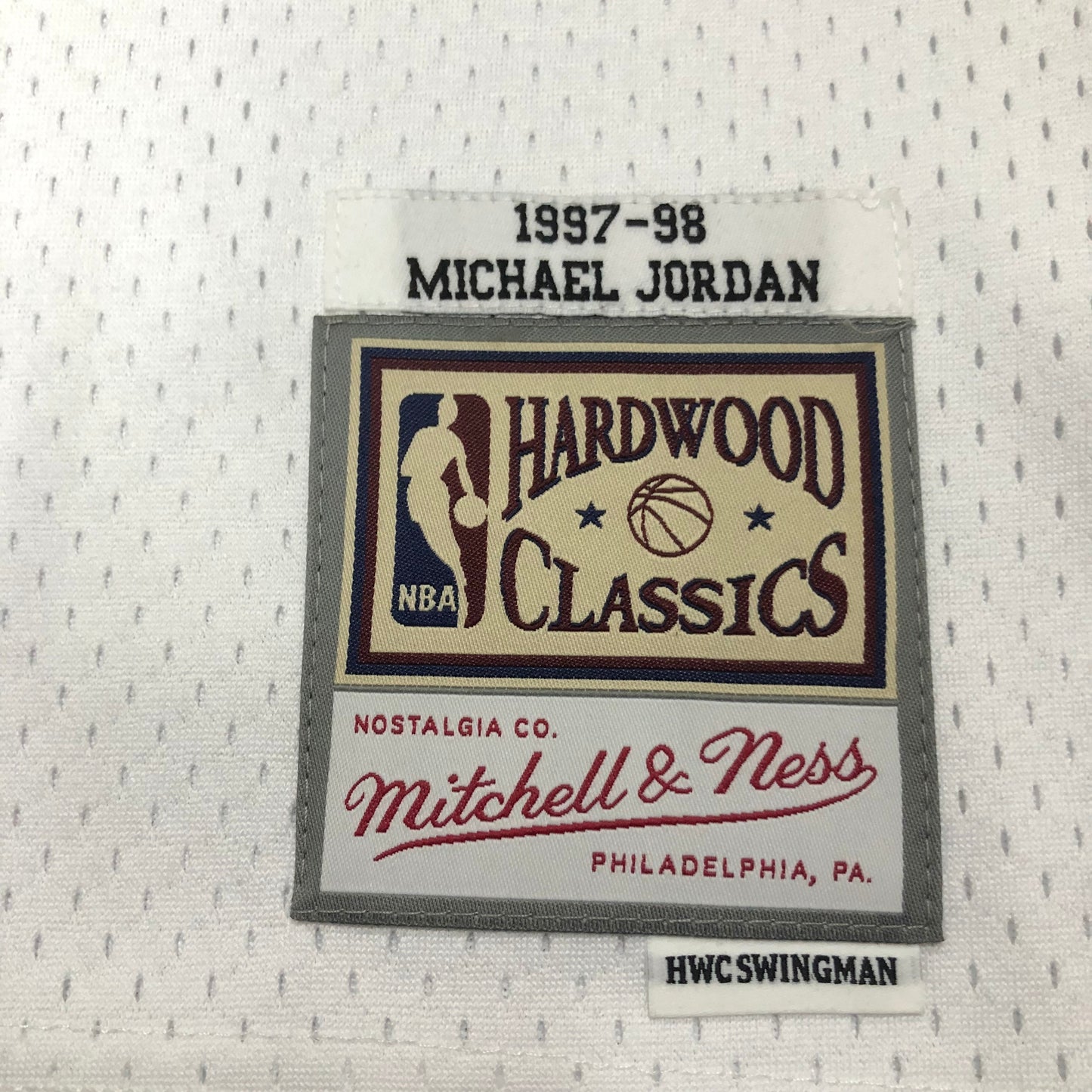 NBA Chicago Bulls 1997/98 #23 Michael Jordan  classic Jersey