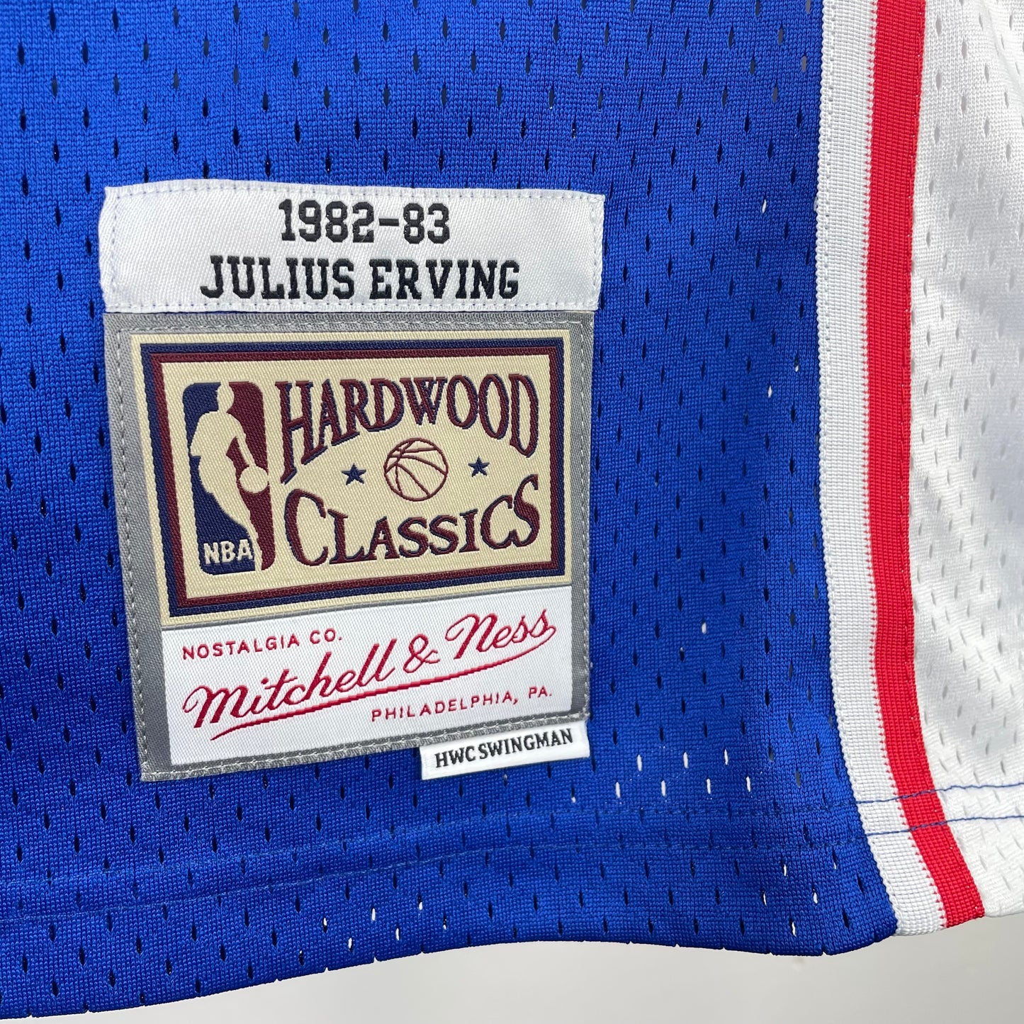 NBA Philadelphia 76ers 1982/83 #6 Julius Erving classic Jersey