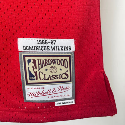 NBA Atlanta Hawks 1986/1987 #21 Dominique Wilkins classic Jersey