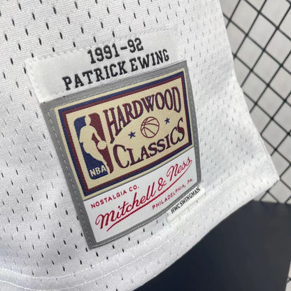 NBA New York Knicks 1991/1992 #33 Patrick Ewing classic Jersey