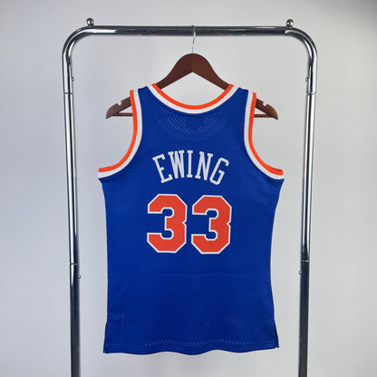 NBA New York Knicks 1985/1986 #33 Patrick Ewing classic Jersey