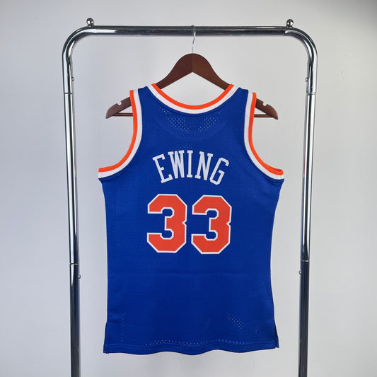 NBA New York Knicks 1985/1986 #33 Patrick Ewing classic Jersey