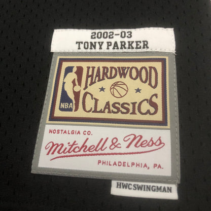 NBA San Antonio Spurs 2002/03 #9 Tony Parker classic jersey