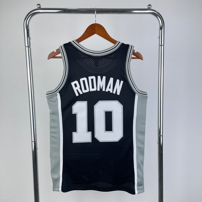 NBA San Antonio Spurs  1993/94 #10 Dennis Rodman classic jersey