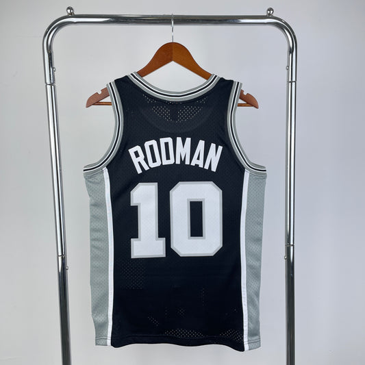 NBA San Antonio Spurs  1993/94 #10 Dennis Rodman classic jersey