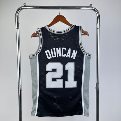 NBA San Antonio Spurs 1998/99 #21 Tim Duncan classic jersey