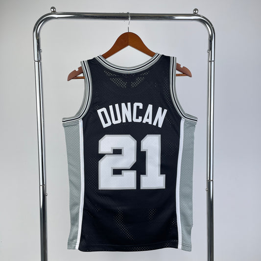 NBA San Antonio Spurs 1998/99 #21 Tim Duncan classic jersey