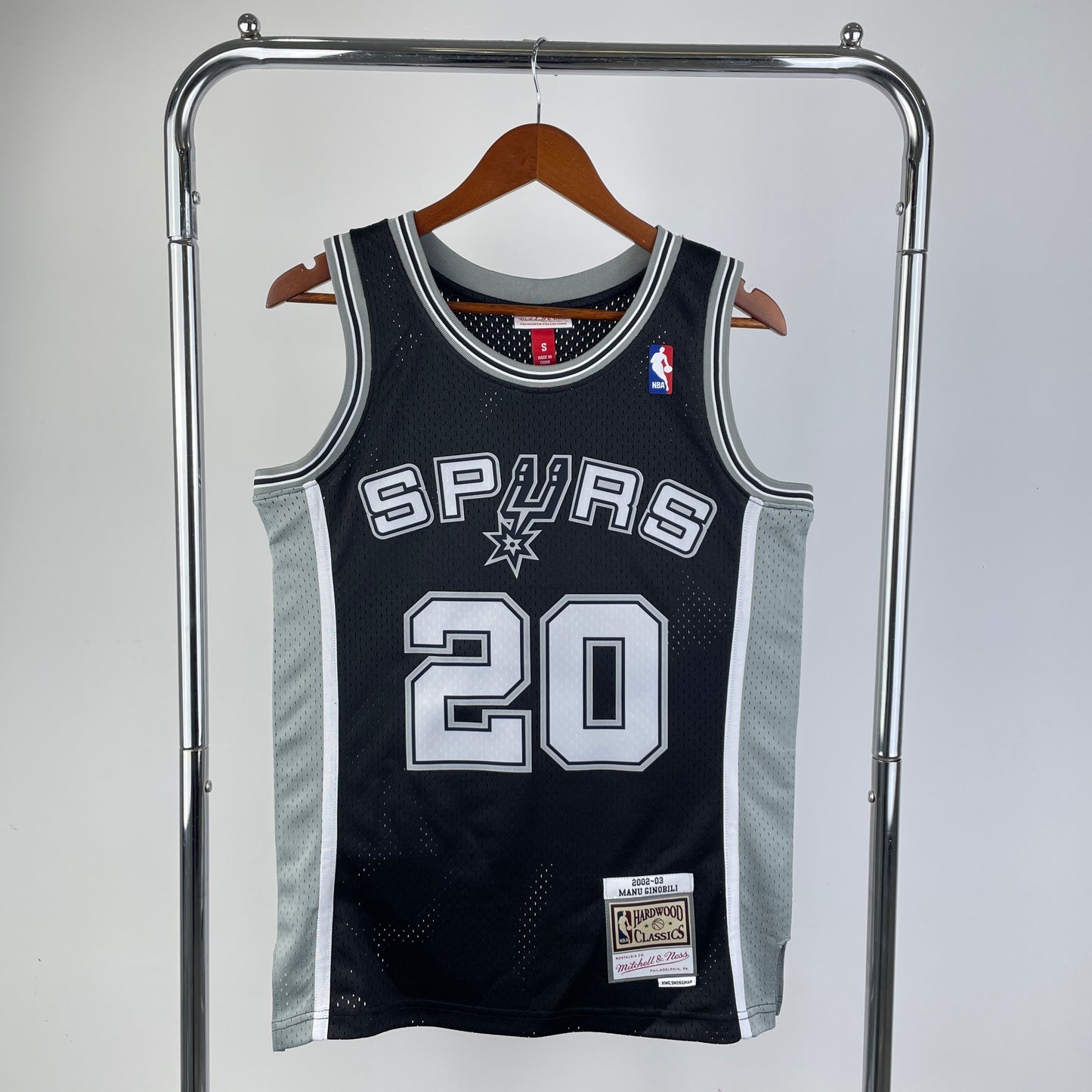 NBA San Antonio Spurs 2002/03 #20 Manu Ginobli  classic jersey