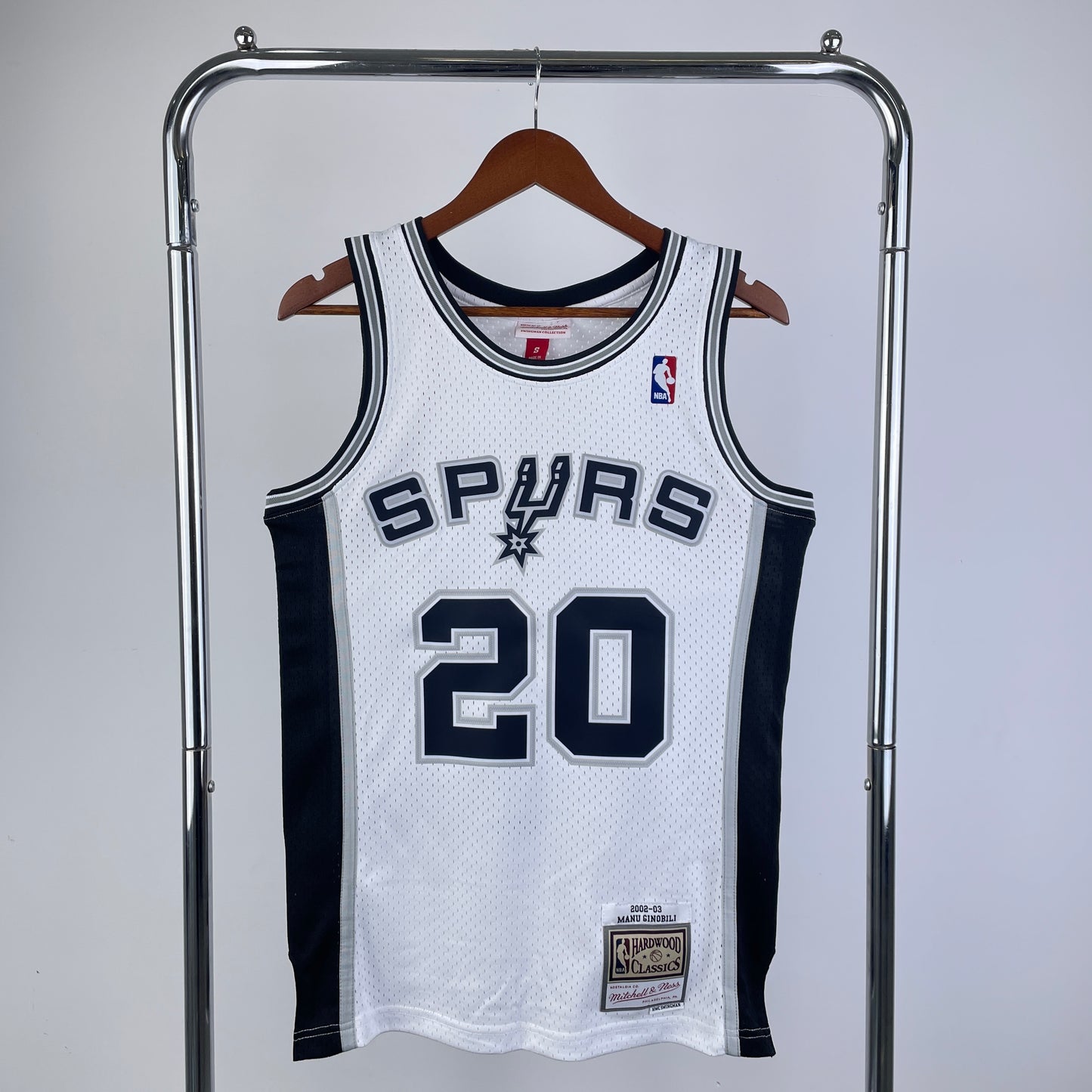 NBA San Antonio Spurs 2002/03 #20 Manu Ginobli classic jersey