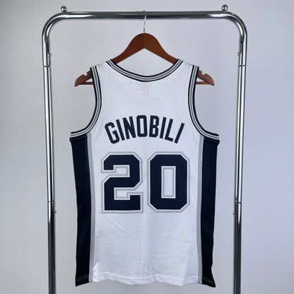 NBA San Antonio Spurs 2002/03 #20 Manu Ginobli classic jersey