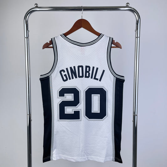NBA San Antonio Spurs 2002/03 #20 Manu Ginobli classic jersey