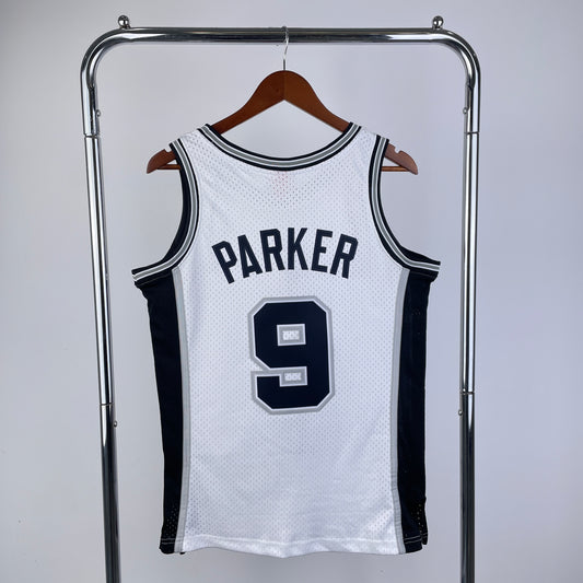 NBA San Antonio Spurs 2002/03 #9 Tony Parker classic jersey