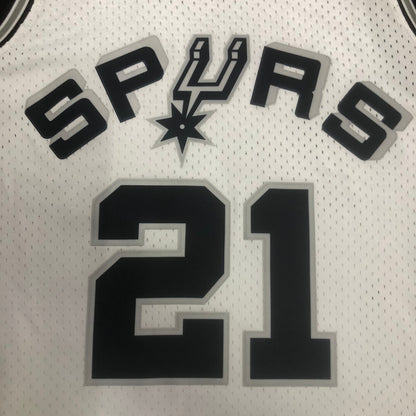 NBA San Antonio Spurs 1998/99 #21 Tim Duncan classic jersey