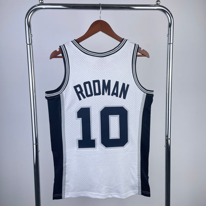 NBA San Antonio Spurs 1993/94 #10 Dennis Rodman classic jersey
