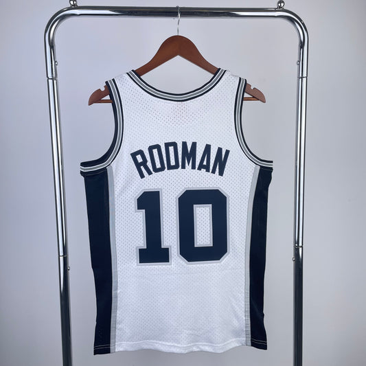 NBA San Antonio Spurs 1993/94 #10 Dennis Rodman classic jersey