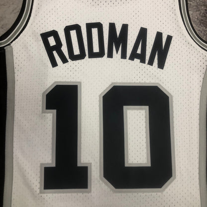 NBA San Antonio Spurs 1993/94 #10 Dennis Rodman classic jersey