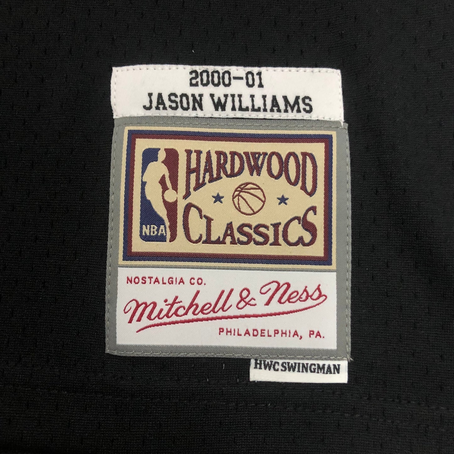 NBA Sacramento Kings 2001/2002 #55 Jason Williams Classic Jersey