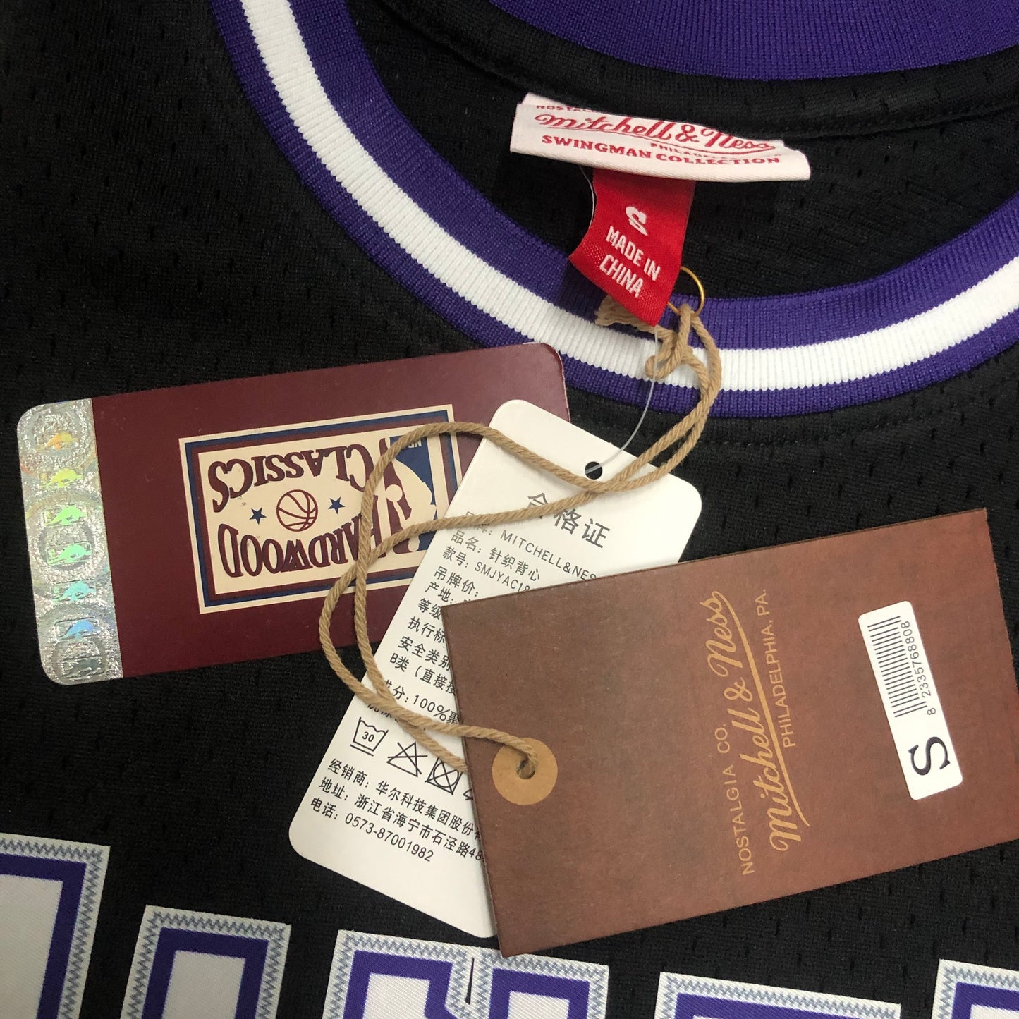 NBA Sacramento Kings 2001/2002 #10 Mike Bibby Classic Jersey