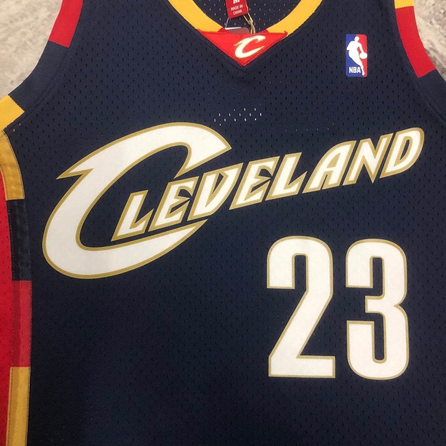 NBA Cleveland Cavaliers 2003/04 #23 LeBron James classic Jersey