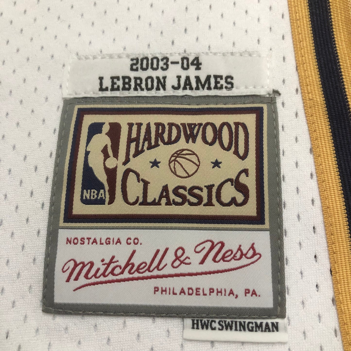 NBA Cleveland Cavaliers 2003/04 #23 LeBron James classic Jersey
