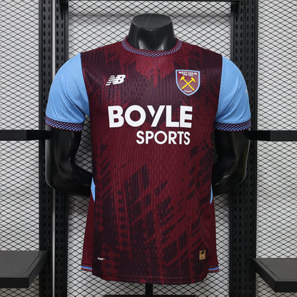 West Ham 2026/27 home Jersey players version