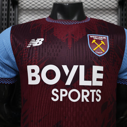 West Ham 2026/27 home Jersey players version