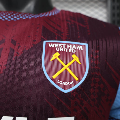 West Ham 2026/27 home Jersey players version