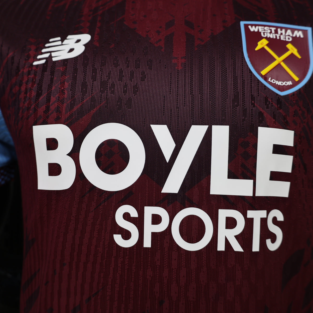 West Ham 2026/27 home Jersey players version