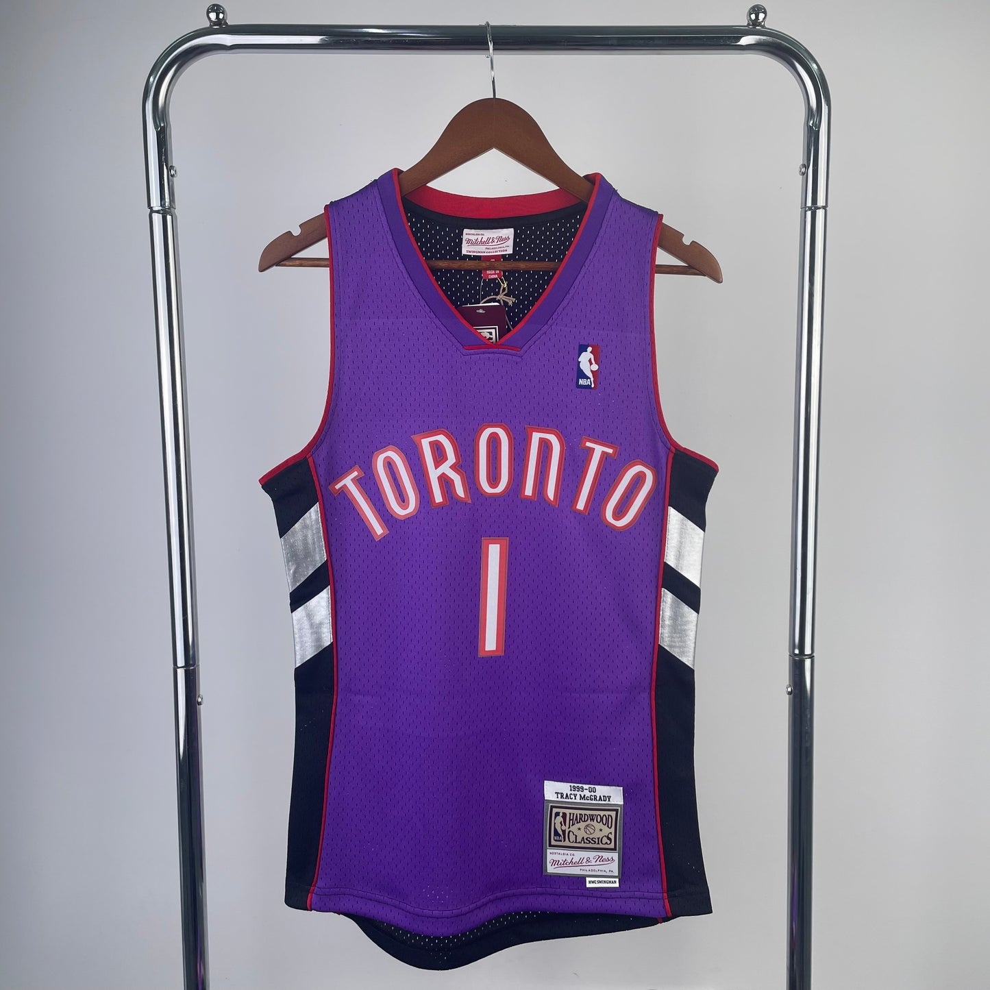 NBA Toronto Raptors 1999/2000 #1 Tracy McGrady classic Jersey