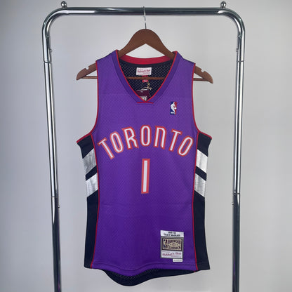 NBA Toronto Raptors 1999/2000 #1 Tracy McGrady classic Jersey