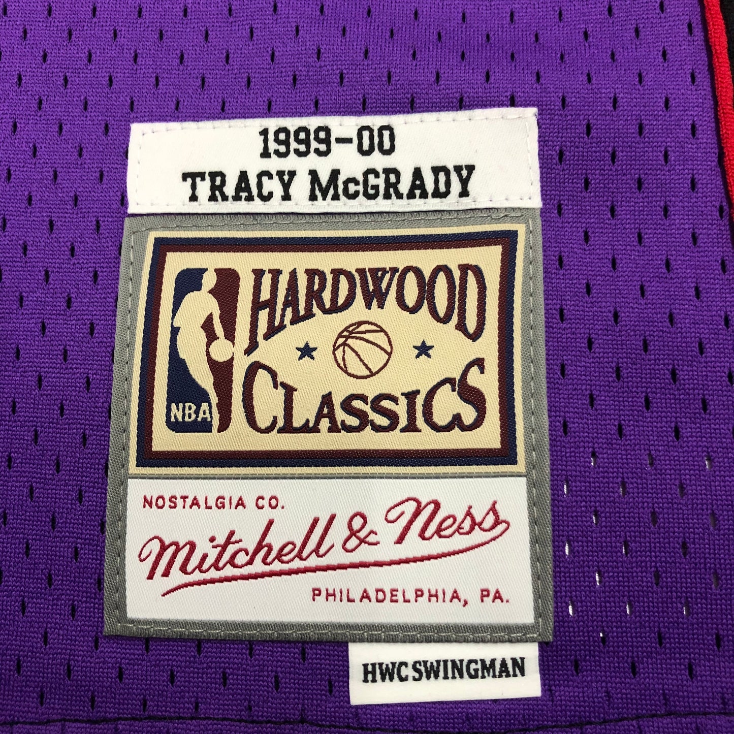 NBA Toronto Raptors 1999/2000 #1 Tracy McGrady classic Jersey
