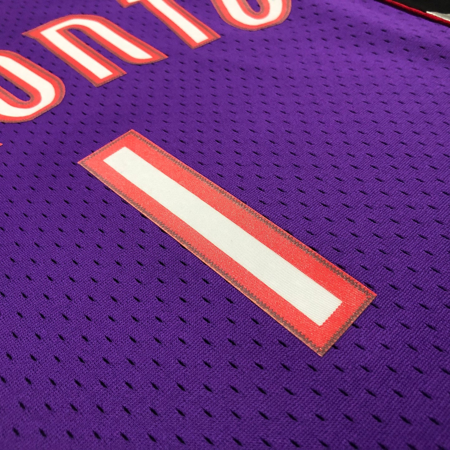 NBA Toronto Raptors 1999/2000 #1 Tracy McGrady classic Jersey